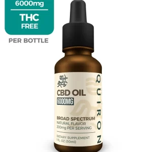 CBD Oil Broad Spectrum 6000mg THC Free