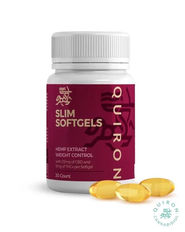 Softgel para Controle de Peso – CBD 750mg + THCv 90mg